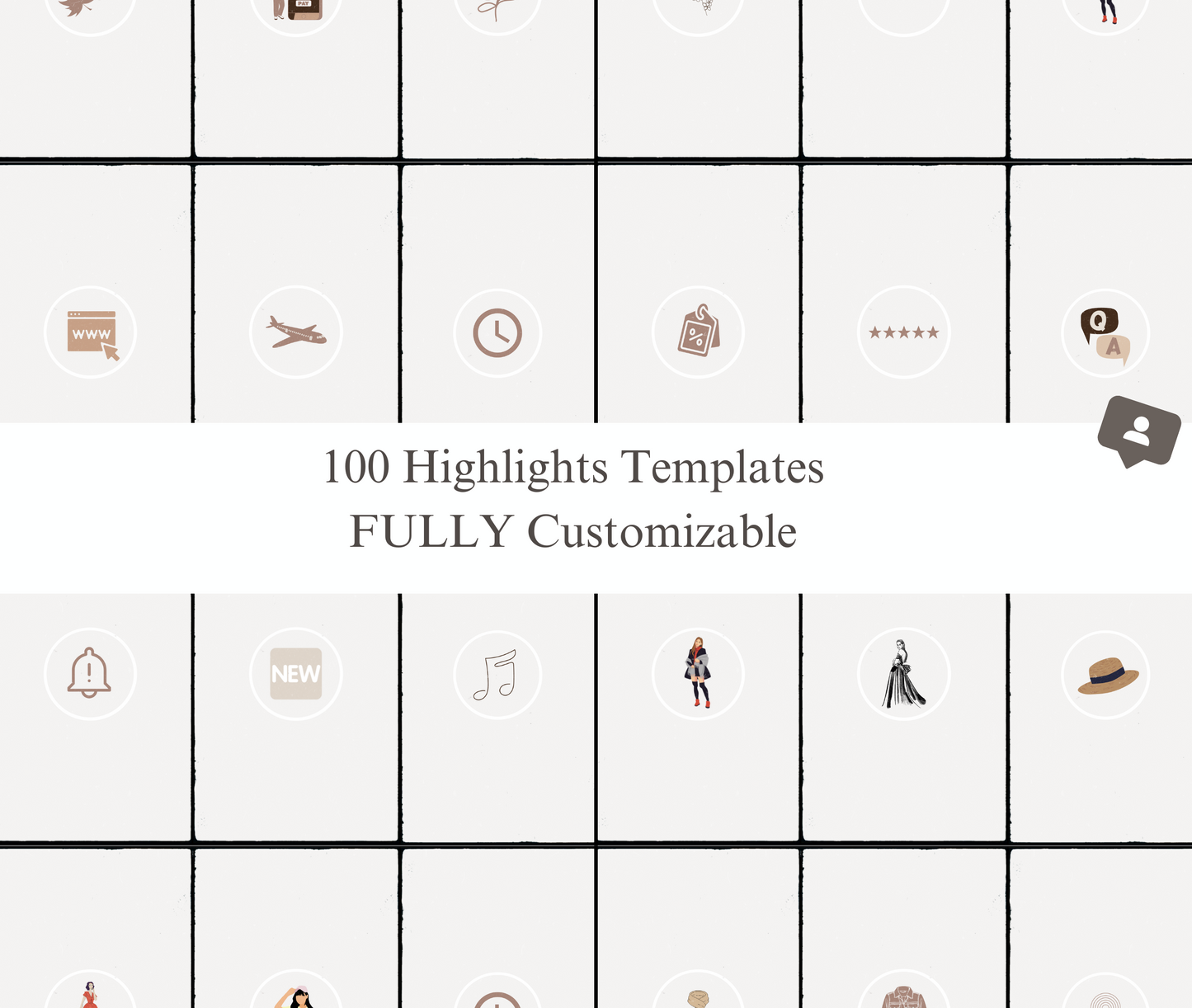 100 Instagram Highlights Covers