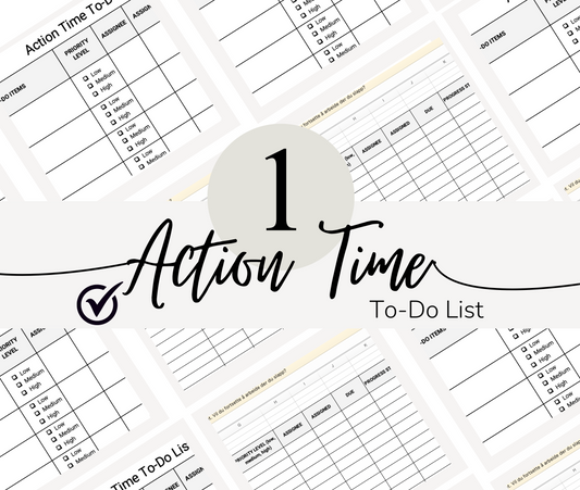 Action Time To-Do List