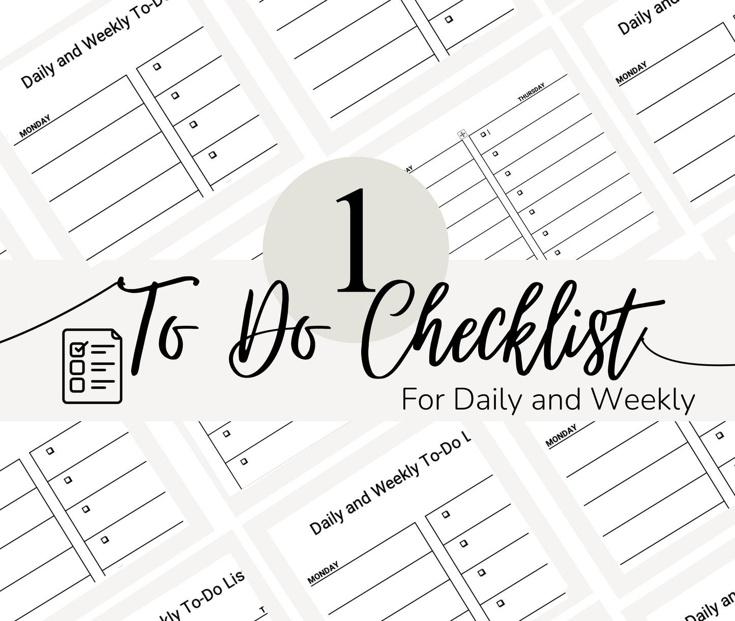 Daily and Weekly To-Do List